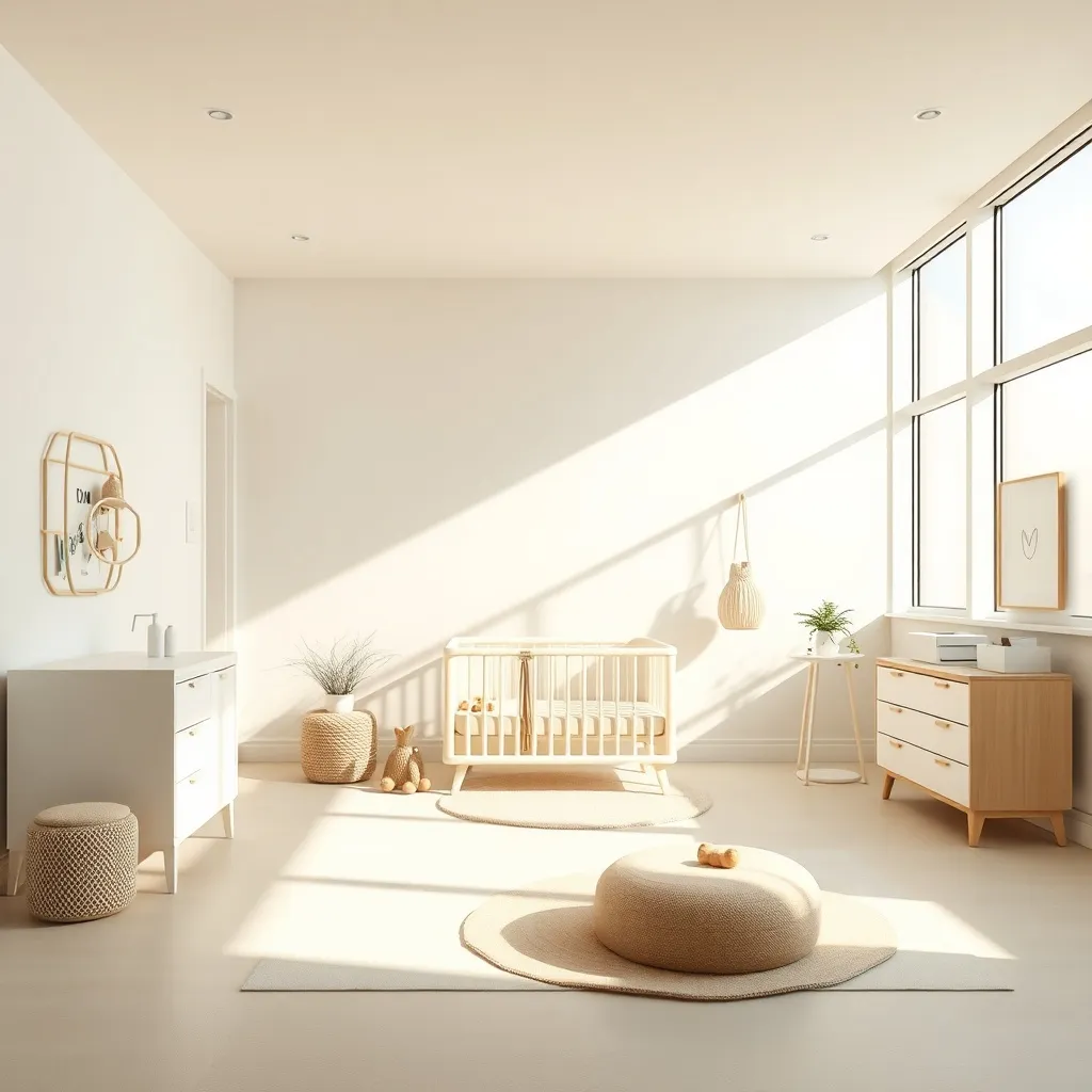 A minimalist, high-quality architectural photo of a modern s